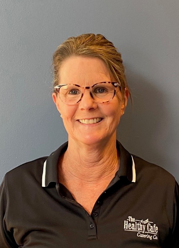 Robin Snavely, sous chef for Healthy Cafe Catering Company in Albany, NY